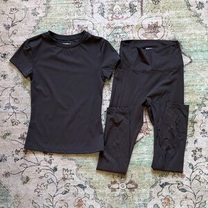 Adanola Espresso Brown Workout set